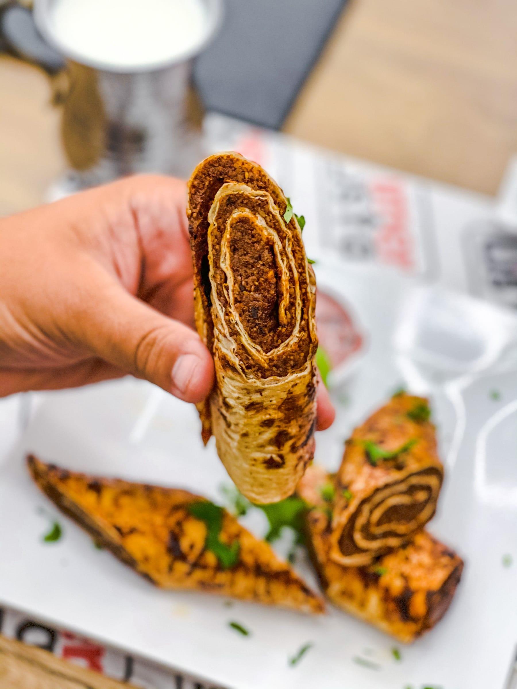 Crispy Lavash Cheese Rolls (Beoreg)
